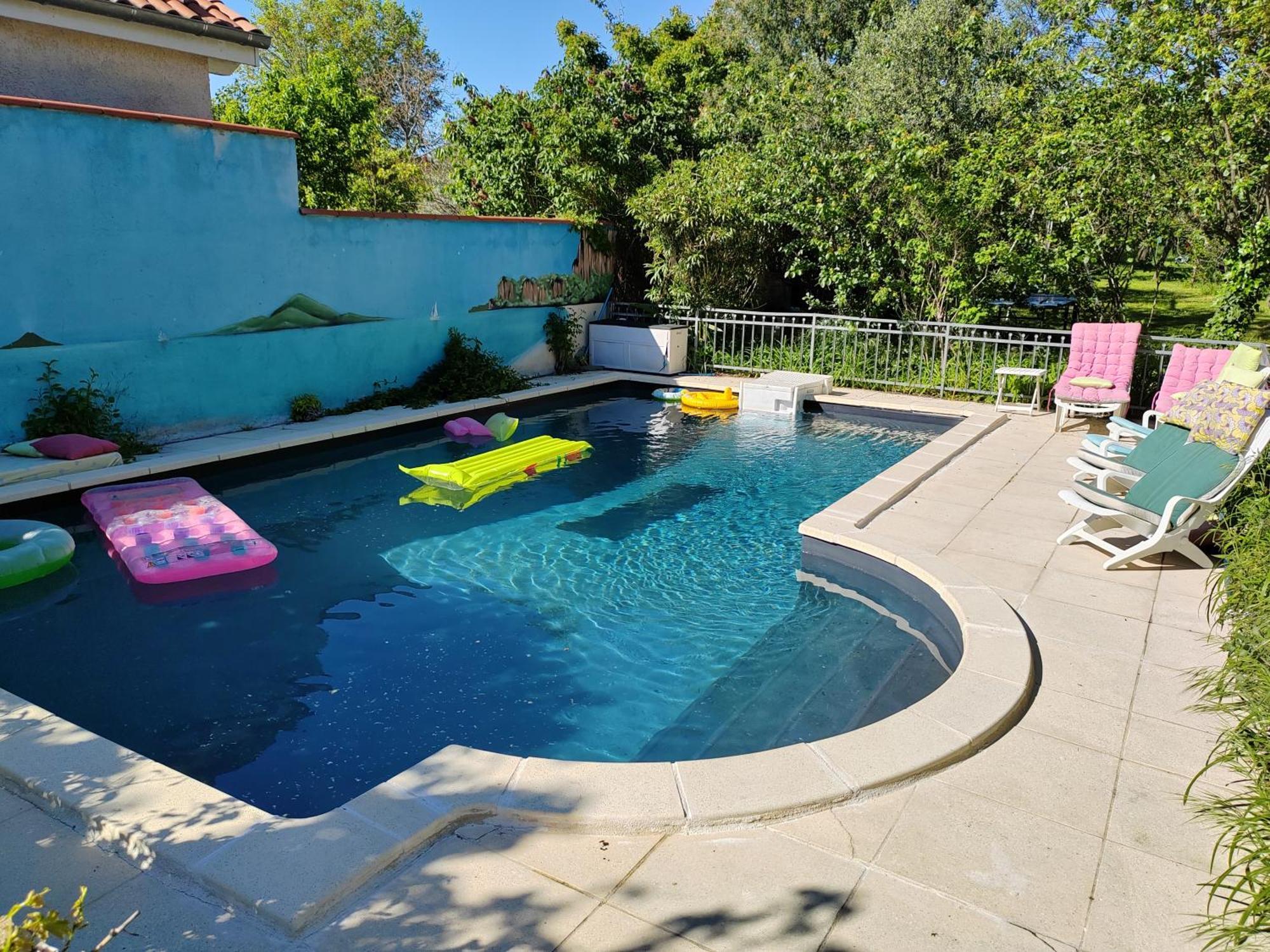 80 M2 Independant 4 Personnes Direct Gare Ou Aeroport Jardin Piscine Διαμέρισμα Τουλούζη Εξωτερικό φωτογραφία
